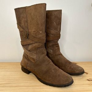 Lauren Ralph Lauren Shelby Leather Boots